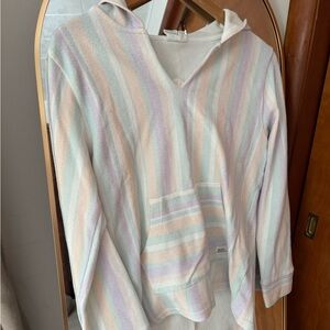 Roxy Kids Multicolor Striped Hoodie
